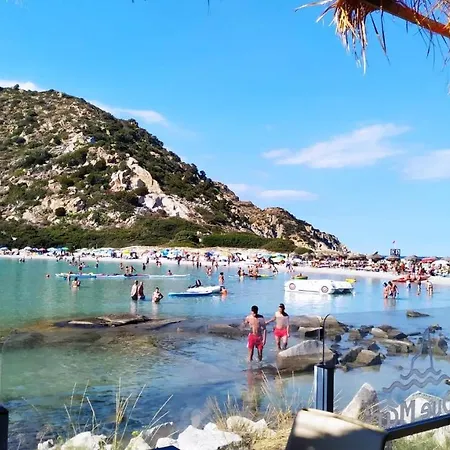 Semesterbostad Milena Villasimius, Wifi Gratuito, Ampio Giardino A 300 M Dal Mare