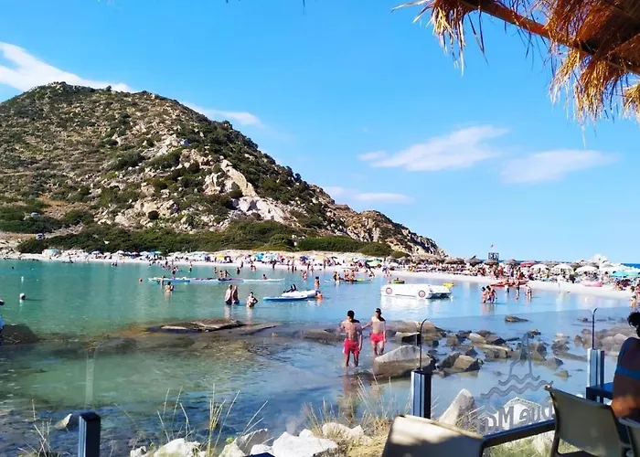 Сasa de vacaciones Milena Villasimius, Wifi Gratuito, Ampio Giardino A 300 M Dal Mare